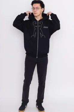 Bluza Rozpinana Studded Horned Lucy Zip Hoodie Bluzy Rozpinane