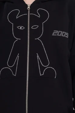 Bluza Rozpinana Studded Horned Lucy Zip Hoodie Bluzy Rozpinane