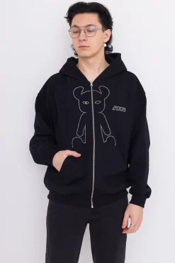 Bluza Rozpinana Studded Horned Lucy Zip Hoodie Bluzy Rozpinane