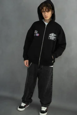 Discount Bluza Rozpinana Patch Bluzy Rozpinane