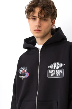 Discount Bluza Rozpinana Patch Bluzy Rozpinane