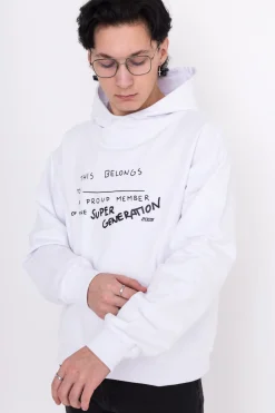 Clearance Bluza Z Kapturem Doodle Bluzy Z Kapturem