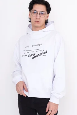 Clearance Bluza Z Kapturem Doodle Bluzy Z Kapturem