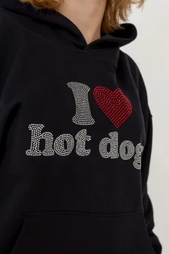 Online Bluza Z Kapturem I <3 Hot Dogs Bluzy Z Kapturem