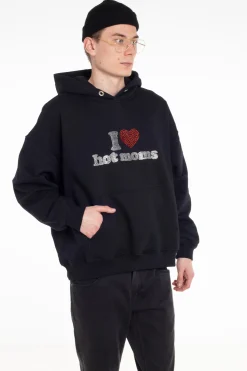New Bluza Z Kapturem I <3 Hot Moms Bluzy Z Kapturem