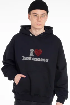 New Bluza Z Kapturem I <3 Hot Moms Bluzy Z Kapturem