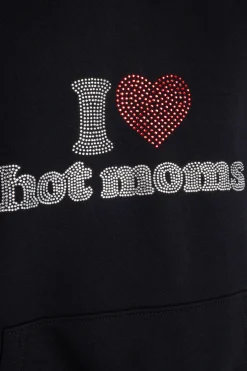 New Bluza Z Kapturem I <3 Hot Moms Bluzy Z Kapturem