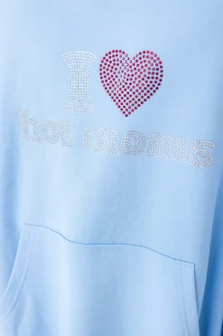 Discount Bluza Z Kapturem I <3 Hot Moms Bluzy Z Kapturem
