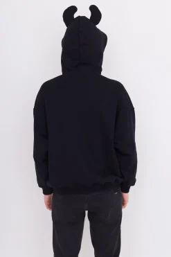 Clearance Bluza Z Kapturem Studded Horned Lucy Hoodie Bluzy Z Kapturem