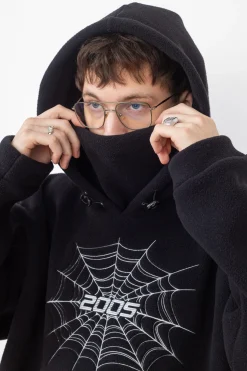 Best Bluza Z Kapturem Web Masked Fleece Bluzy Z Kapturem