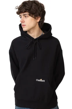 Discount Bluza Z Kapturem Label Script Bluzy Z Kapturem