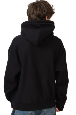 Discount Bluza Z Kapturem Label Script Bluzy Z Kapturem