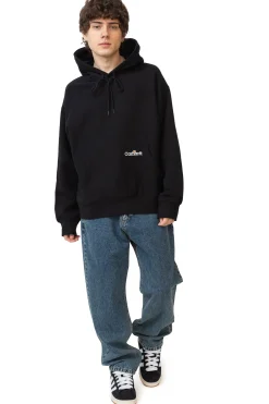 Discount Bluza Z Kapturem Label Script Bluzy Z Kapturem