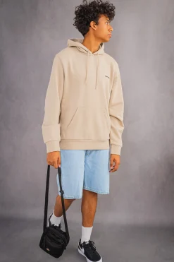 Clearance Bluza Z Kapturem Script Embroidery Bluzy Z Kapturem