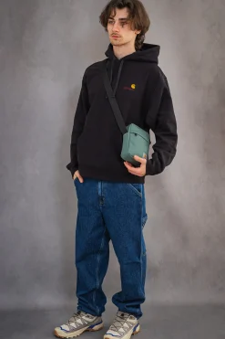 New Bluza Z Kapturem American Script Bluzy Z Kapturem