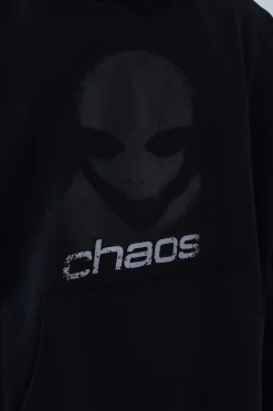 Sale Bluza Z Kapturem Alien Distressed Bluzy Z Kapturem