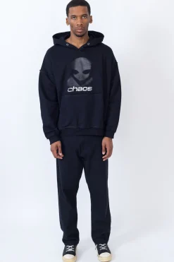 Sale Bluza Z Kapturem Alien Distressed Bluzy Z Kapturem