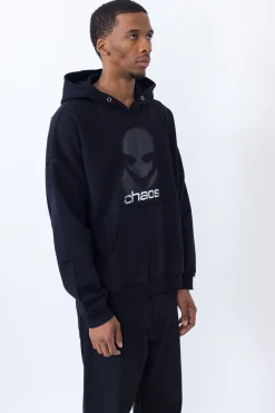 Sale Bluza Z Kapturem Alien Distressed Bluzy Z Kapturem