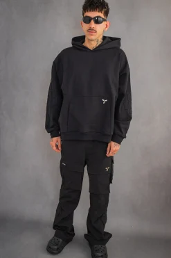 Clearance Bluza Z Kapturem Embossed Bluzy Z Kapturem