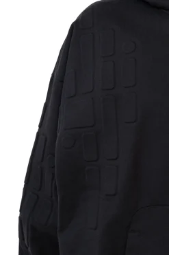 Clearance Bluza Z Kapturem Embossed Bluzy Z Kapturem