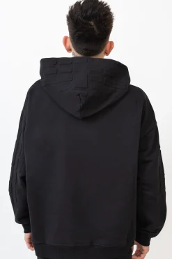 Clearance Bluza Z Kapturem Embossed Bluzy Z Kapturem