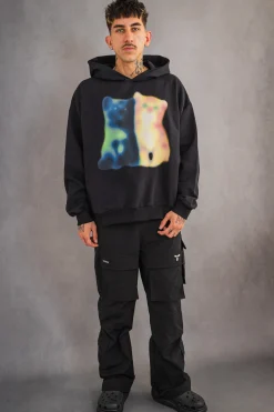 New Bluza Z Kapturem Kitties Bluzy Z Kapturem