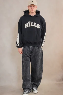 Clearance Bluza Z Kapturem Patch Bluzy Z Kapturem