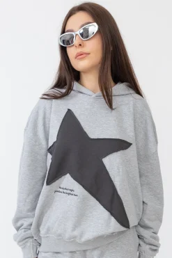 New Bluza Z Kapturem Star Bluzy Z Kapturem