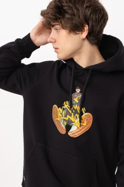 Hot Bluza Z Kapturem Punk Bluzy Z Kapturem