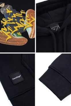 Hot Bluza Z Kapturem Punk Bluzy Z Kapturem