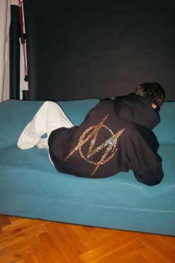 New Bluza Z Kapturem Crystal Bluzy Z Kapturem