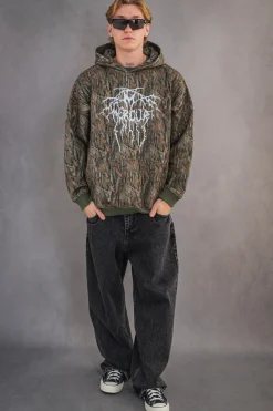 New Bluza Z Kapturem Metal Bluzy Z Kapturem