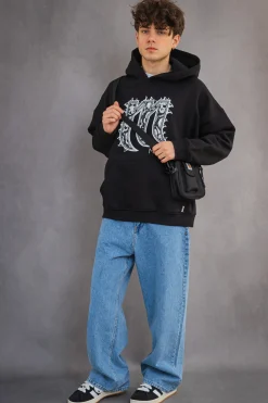 Outlet Bluza Z Kapturem Spike Bluzy Z Kapturem