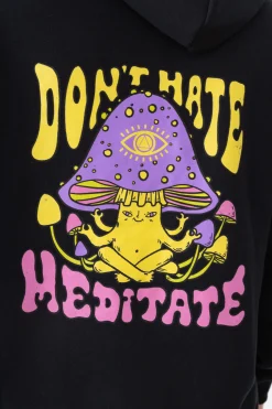 New Bluza Z Kapturem Meditate Bluzy Z Kapturem