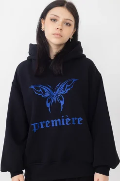 Best Bluza Z Kapturem Première Butterfly Bluzy Z Kapturem