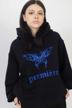 Best Bluza Z Kapturem Première Butterfly Bluzy Z Kapturem