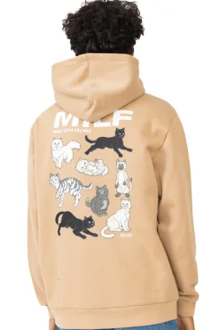 Discount Bluza Z Kapturem Man I Love Felines Bluzy Z Kapturem