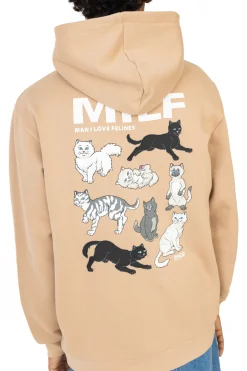 Discount Bluza Z Kapturem Man I Love Felines Bluzy Z Kapturem