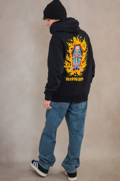 Discount Bluza Z Kapturem Burn In Heck Bluzy Z Kapturem