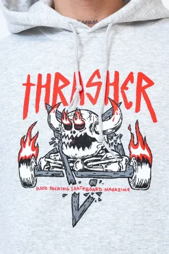 Discount Bluza Z Kapturem Thrasher x Toy Machine Monster-Gram Thrasher X Toy Machine|Bluzy Z Kapturem