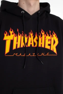 Best Bluza Z Kapturem Thrasher Flame Bluzy Z Kapturem