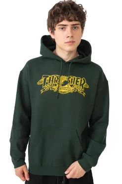 Discount Bluza Z Kapturem Thrasher x Antihero Mag Banner Thrasher Magazine X Antihero|Bluzy Z Kapturem