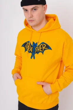 Discount Bluza Z Kapturem Thrasher Bat Bluzy Z Kapturem