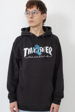 Online Bluza Z Kapturem Thrasher Screaming Logo Santa Cruz Thrasher X Santa Cruz|Bluzy Z Kapturem