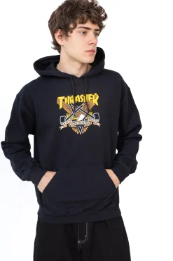 Online Bluza Z Kapturem Thrasher x Antihero Eaglegram Thrasher Magazine X Antihero|Bluzy Z Kapturem