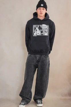 Outlet Bluza Z Kapturem Thrasher x Toy Machine Girlfriend Thrasher X Toy Machine|Bluzy Z Kapturem