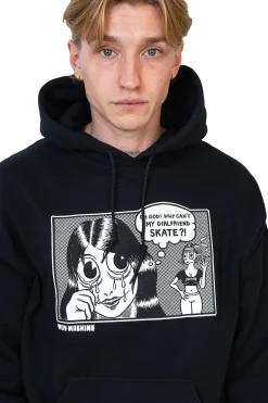 Outlet Bluza Z Kapturem Thrasher x Toy Machine Girlfriend Thrasher X Toy Machine|Bluzy Z Kapturem