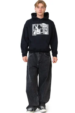 Outlet Bluza Z Kapturem Thrasher x Toy Machine Girlfriend Thrasher X Toy Machine|Bluzy Z Kapturem