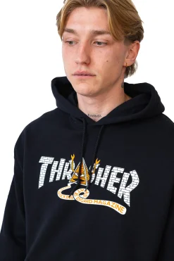 Best Bluza Z Kapturem Thrasher x Toy Machine Pyramid Thrasher X Toy Machine|Bluzy Z Kapturem