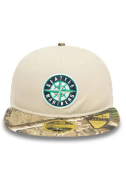 Czapka New Era Seattle Mariners MLB Realtree Retro Crown 59Fifty Full Cap|Czapki Z Daszkiem